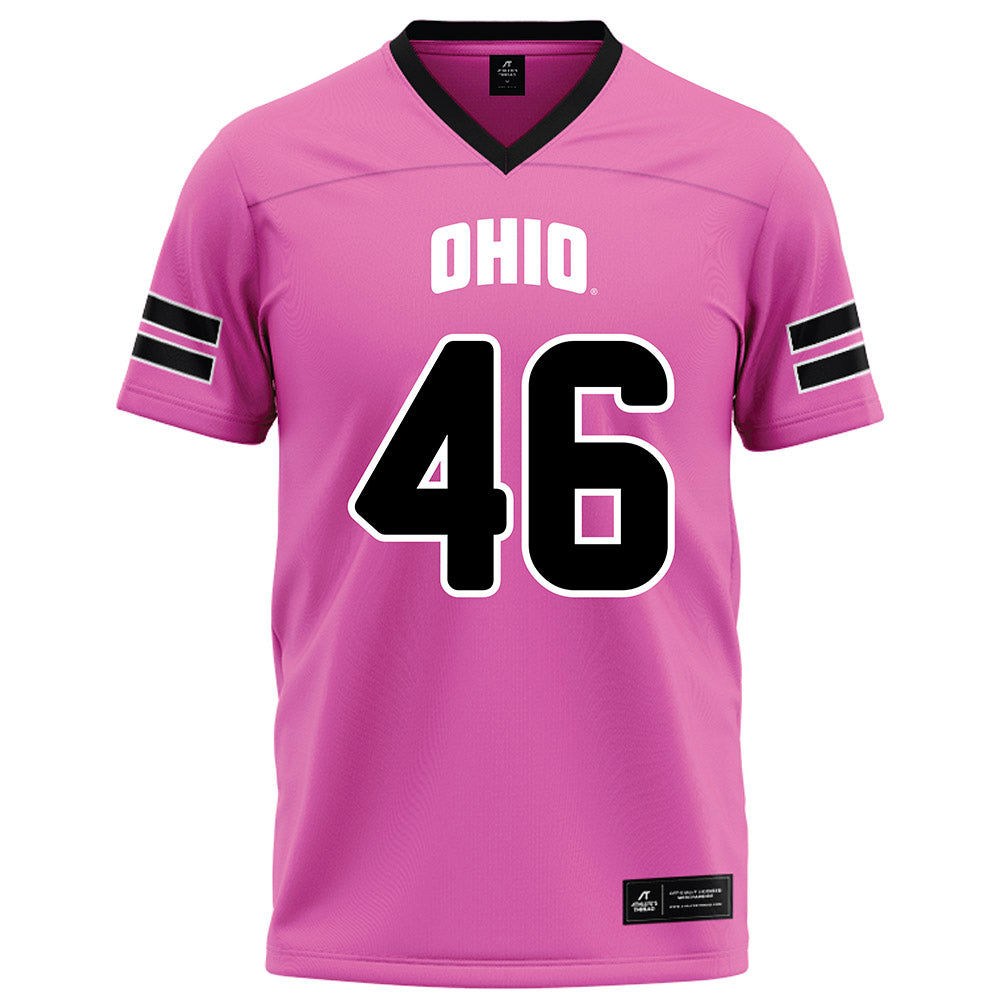 Ohio - NCAA Football : Nick Hemer - Pink Football Jersey-0
