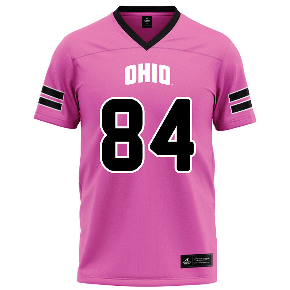 Ohio - NCAA Football : AJ Miller - Pink Football Jersey-0