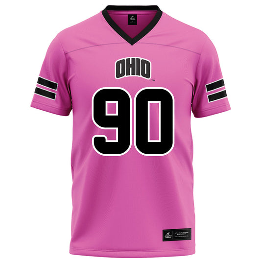 Ohio - NCAA Football : Kolten Bartels - Pink Football Jersey-0