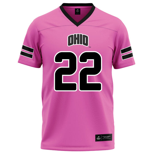 Ohio - NCAA Football : Brandon Jenkins - Pink Football Jersey-0