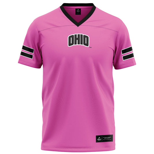 Ohio - NCAA Football : Darren James-Hamilton - Pink Football Jersey-0