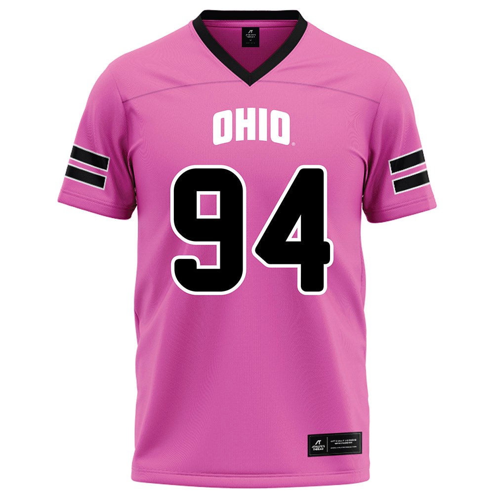 Ohio - NCAA Football : Brandon Weaver - Pink Football Jersey-0