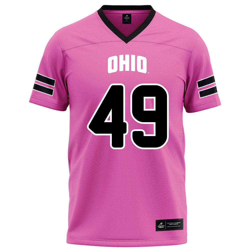 Ohio - NCAA Football : Xavier Williams - Pink Football Jersey-0
