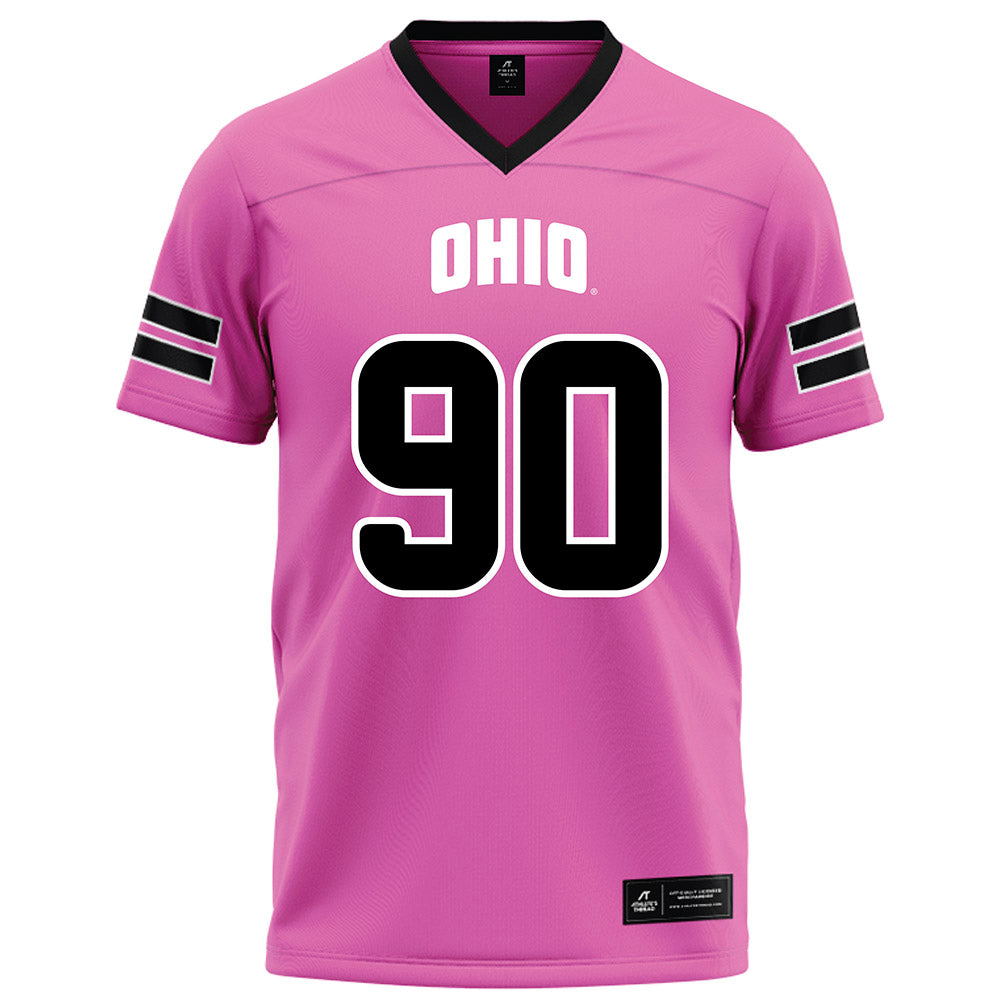 Ohio - NCAA Football : Kolten Bartels - Pink Football Jersey-0