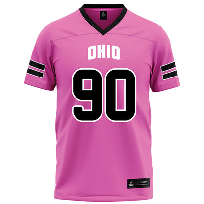 Ohio - NCAA Football : Kolten Bartels - Pink Football Jersey-0