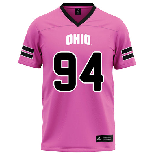 Ohio - NCAA Football : Brandon Weaver - Pink Football Jersey-0