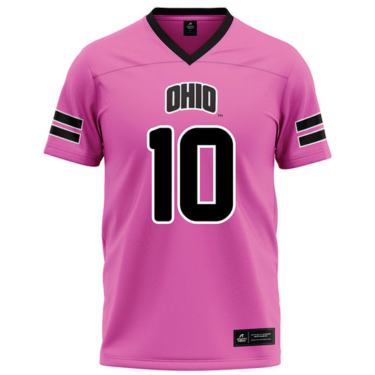 Ohio - NCAA Football : Drayden Pavey - Pink Football Jersey-0