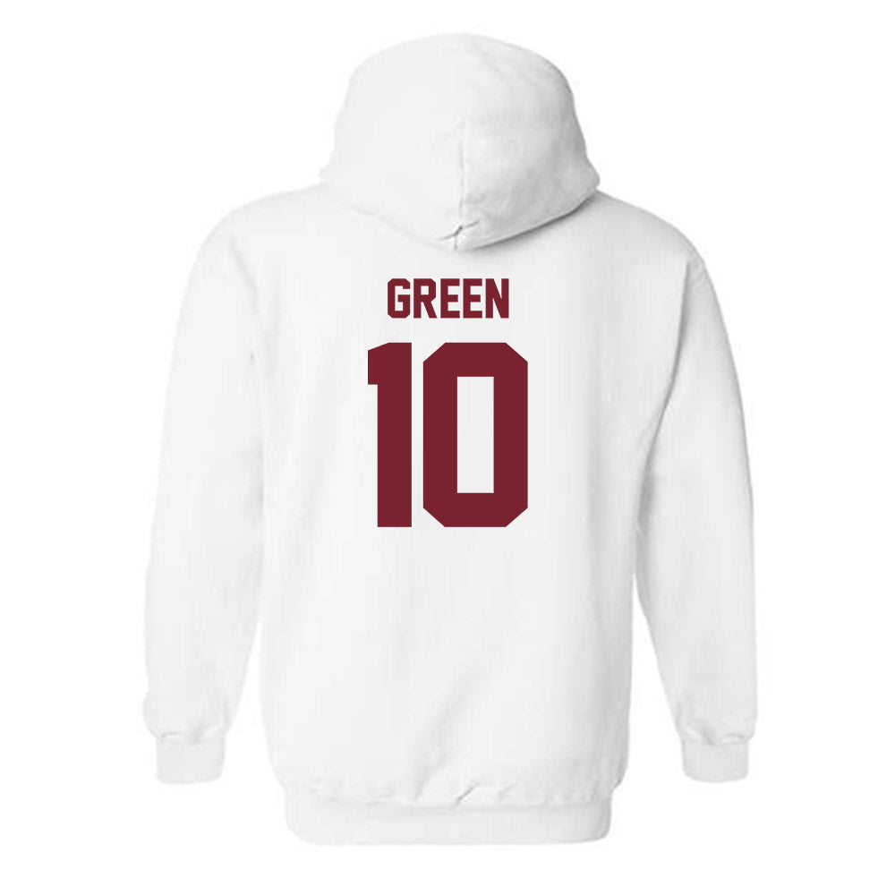 Charleston - NCAA Men's Basketball : Max Green - Classic Shersey Hooded Sweatshirt-1
