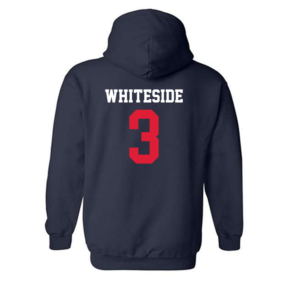Dayton - NCAA Baseball : Jon Whiteside - Classic Shersey Hooded Sweatshirt-1