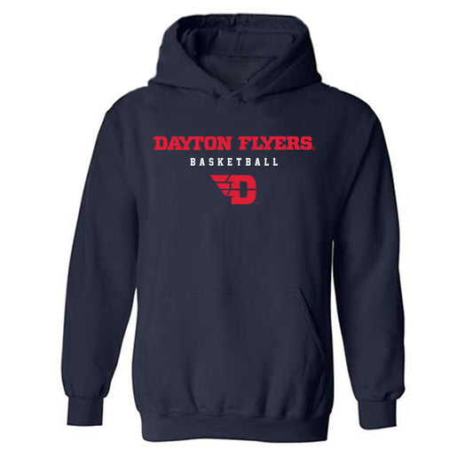 Dayton - NCAA Men's Basketball : Sean Pouedet - Classic Shersey Hooded Sweatshirt-0