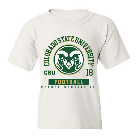 Colorado State - NCAA Football : Pearce Spurlin III - Youth T-Shirt-0