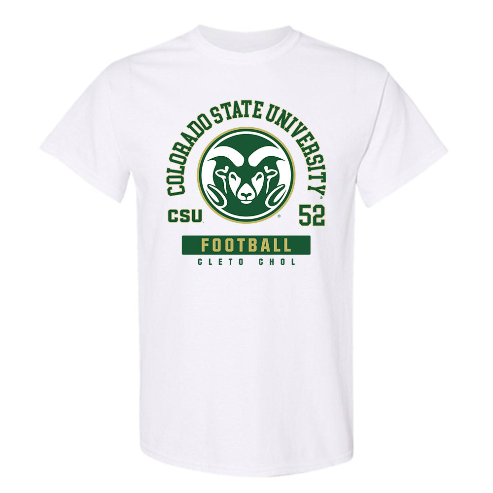 Colorado State - NCAA Football : Cleto Chol - T-Shirt-0