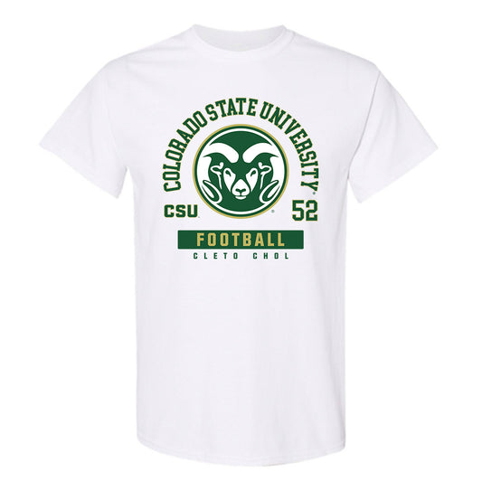 Colorado State - NCAA Football : Cleto Chol - T-Shirt-0