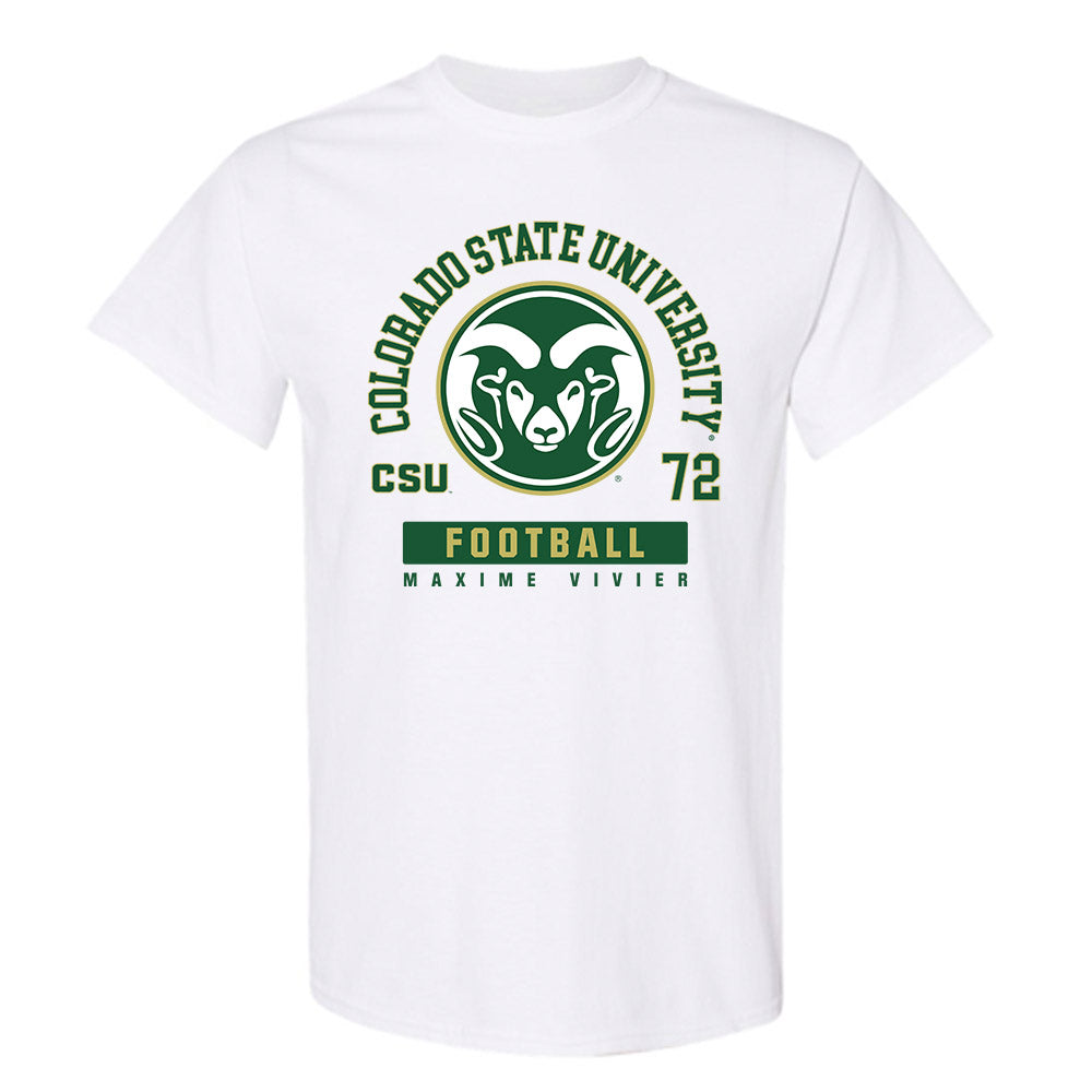 Colorado State - NCAA Football : Maxime Vivier - T-Shirt-0