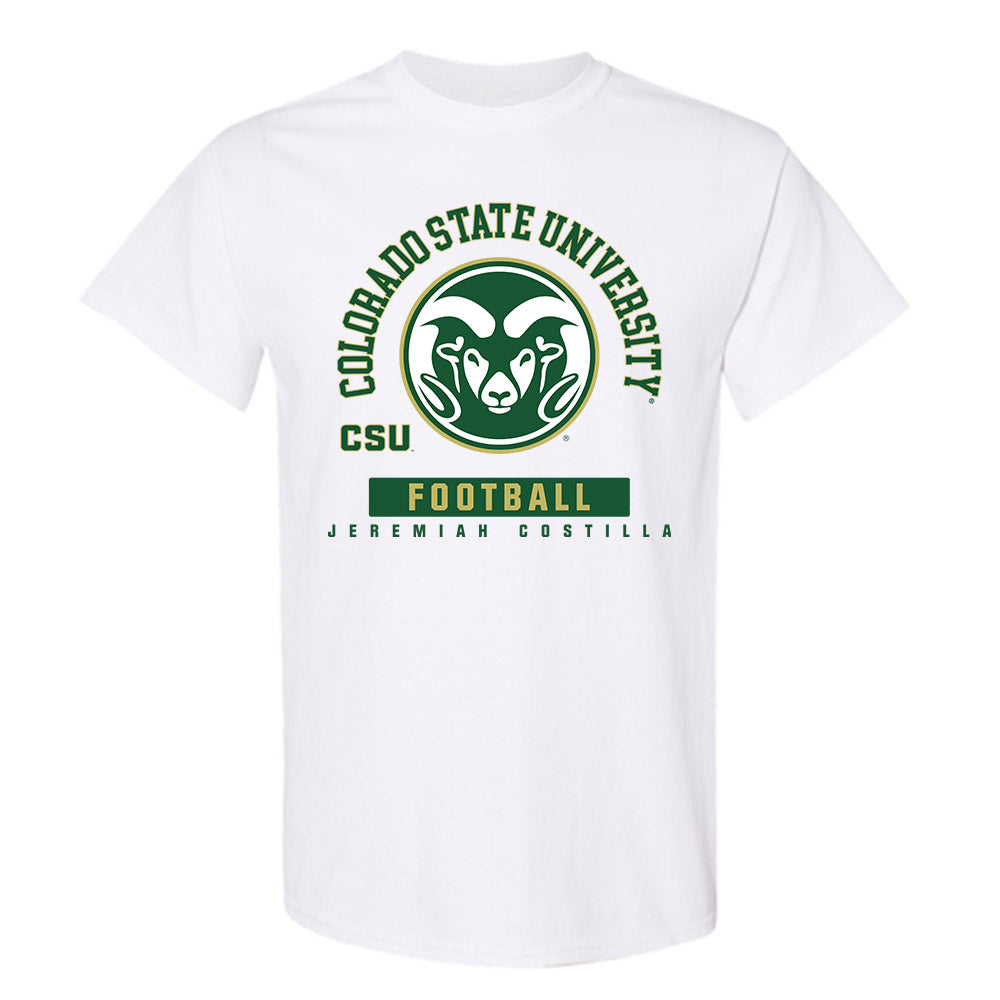 Colorado State - NCAA Football : Jeremiah Costilla - T-Shirt-0