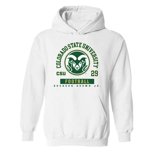 Colorado State - NCAA Football : Brandon Brown Jr. - Hooded Sweatshirt-0
