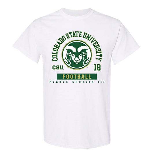 Colorado State - NCAA Football : Pearce Spurlin III - T-Shirt-0