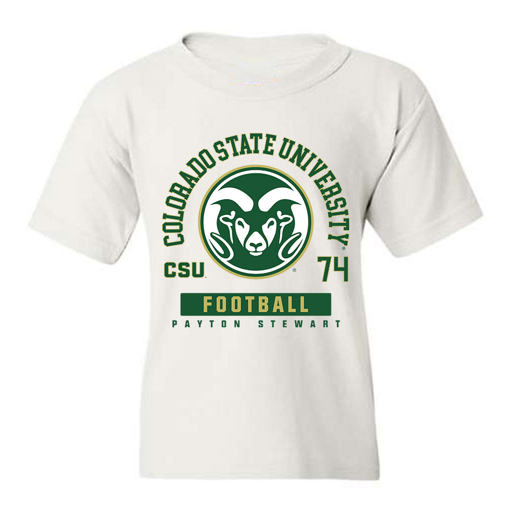 Colorado State - NCAA Football : Payton Stewart - Youth T-Shirt-0