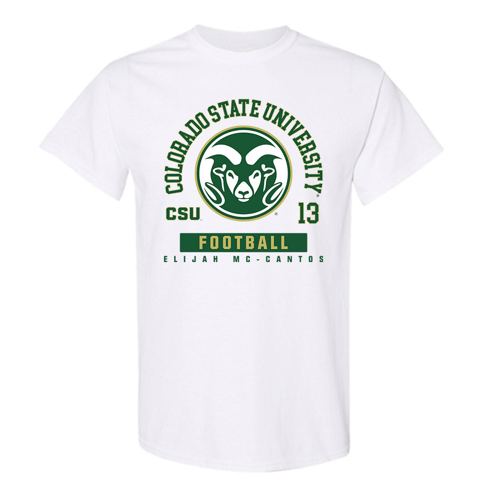 Colorado State - NCAA Football : Elijah Mc-Cantos - T-Shirt-0