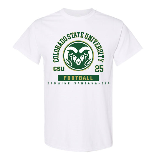 Colorado State - NCAA Football : Jermaine Santana-Diaz - T-Shirt-0