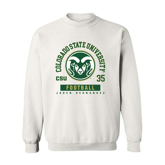 Colorado State - NCAA Football : Jaden Hernandez - Crewneck Sweatshirt-0