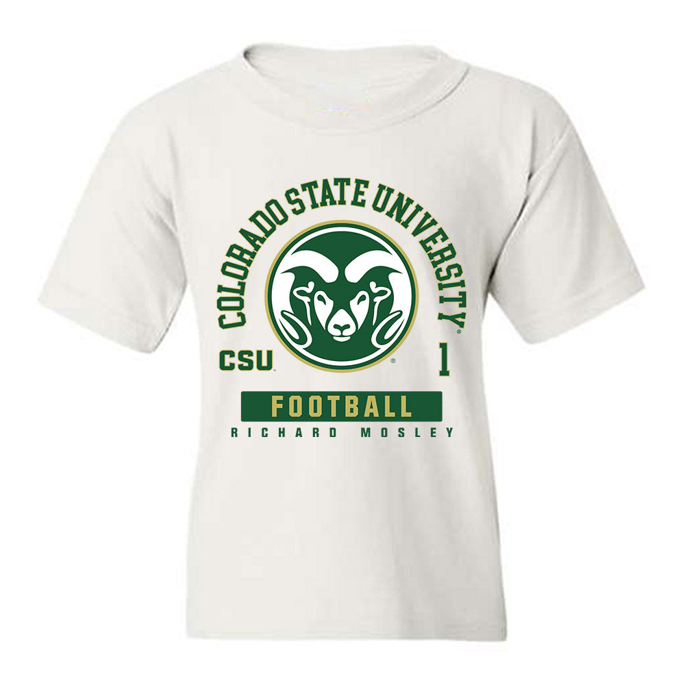 Colorado State - NCAA Football : Richard Mosley - Youth T-Shirt-0
