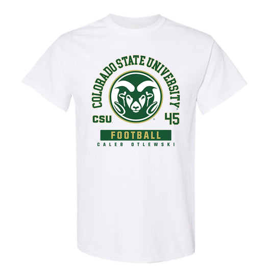 Colorado State - NCAA Football : Caleb Otlewski - T-Shirt-0