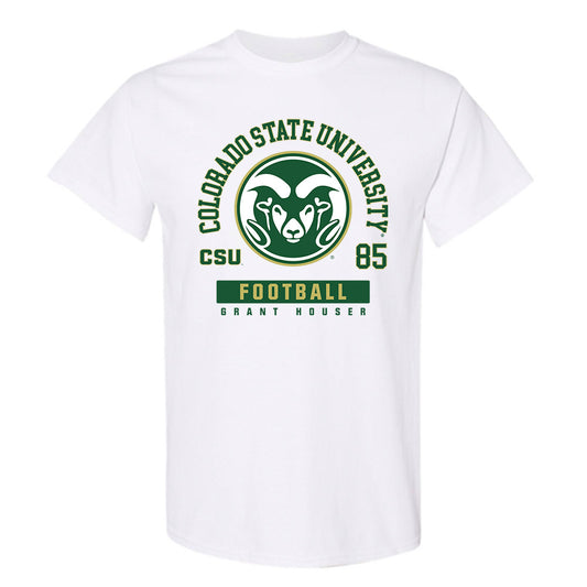 Colorado State - NCAA Football : Grant Houser - T-Shirt-0
