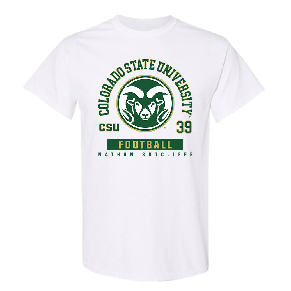 Colorado State - NCAA Football : Nathan Sutcliffe - T-Shirt-0
