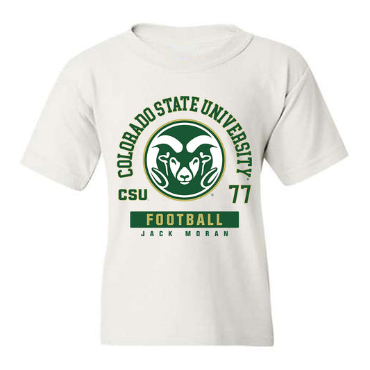 Colorado State - NCAA Football : Jack Moran - Youth T-Shirt-0