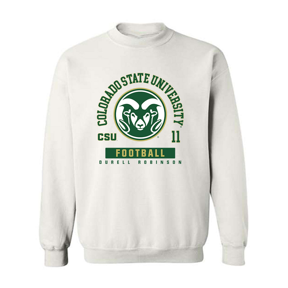 Colorado State - NCAA Football : Durell Robinson - Crewneck Sweatshirt-0