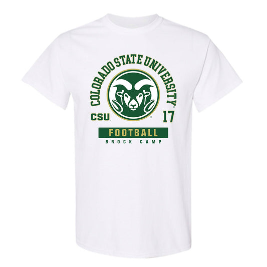 Colorado State - NCAA Football : Brock Camp - T-Shirt-0