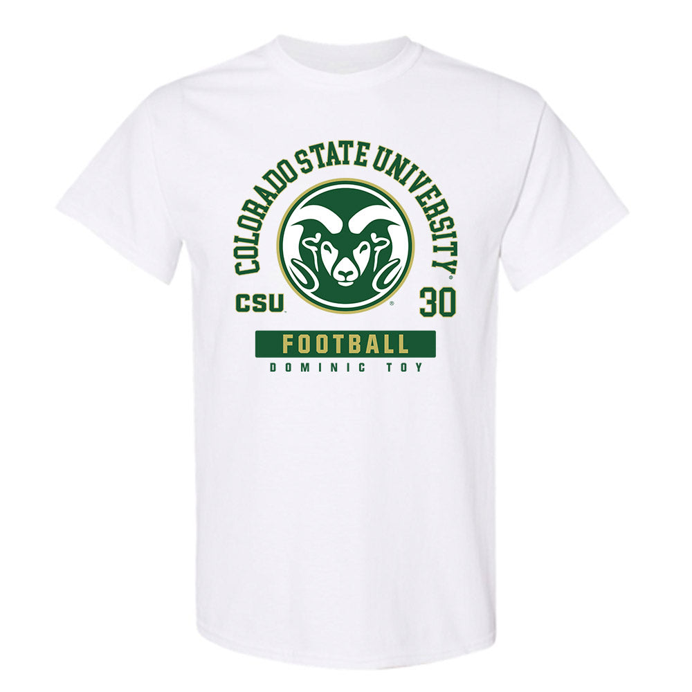 Colorado State - NCAA Football : Dominic Toy - T-Shirt-0