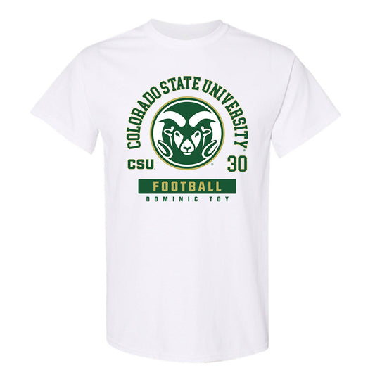 Colorado State - NCAA Football : Dominic Toy - T-Shirt-0