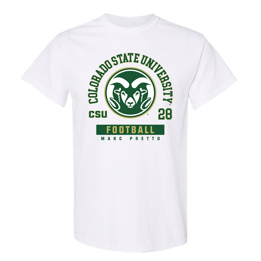 Colorado State - NCAA Football : Marc Pretto - T-Shirt-0