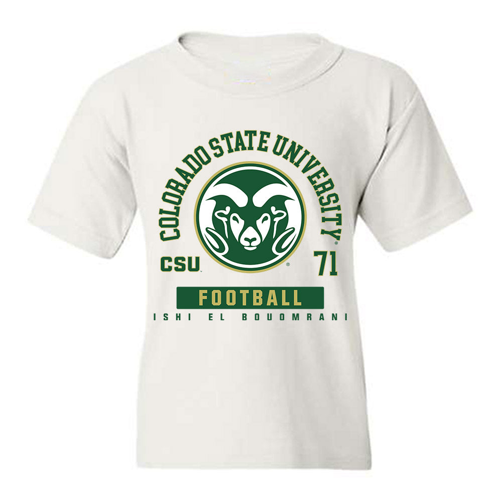 Colorado State - NCAA Football : Ishi El Bouomrani - Youth T-Shirt-0