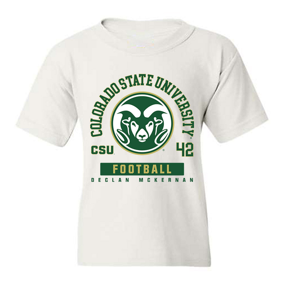 Colorado State - NCAA Football : Declan McKernan - Youth T-Shirt-0