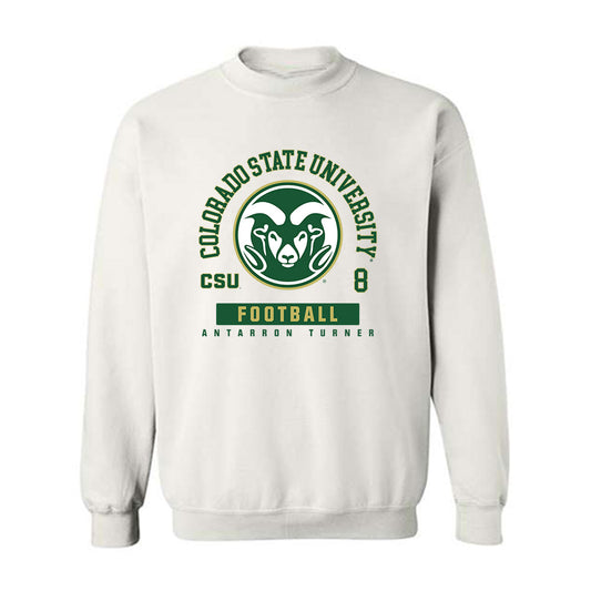 Colorado State - NCAA Football : Antarron Turner - Crewneck Sweatshirt-0
