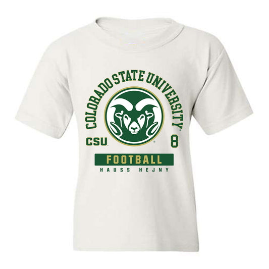 Colorado State - NCAA Football : Hauss Hejny - Youth T-Shirt-0