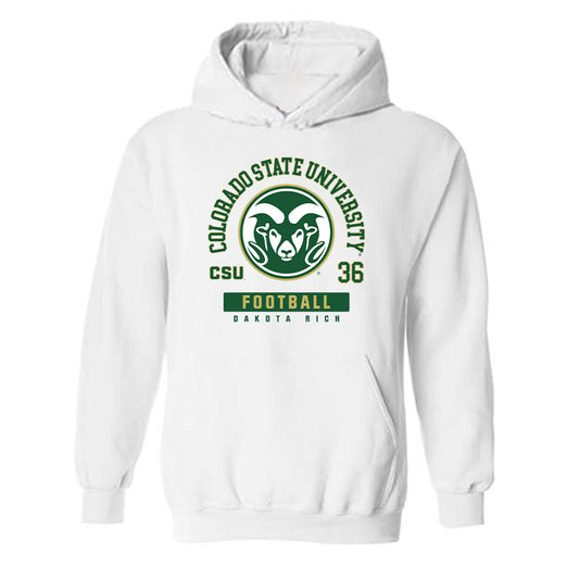 Colorado State - NCAA Football : Dakota Rich - Hooded Sweatshirt-0