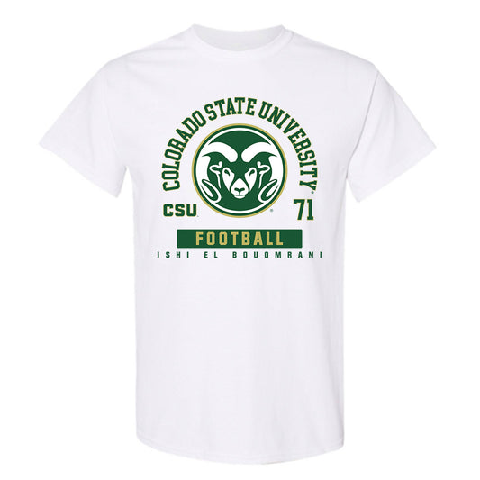 Colorado State - NCAA Football : Ishi El Bouomrani - T-Shirt-0