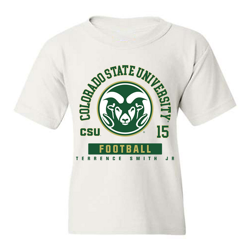Colorado State - NCAA Football : Terrence Smith Jr - Youth T-Shirt-0