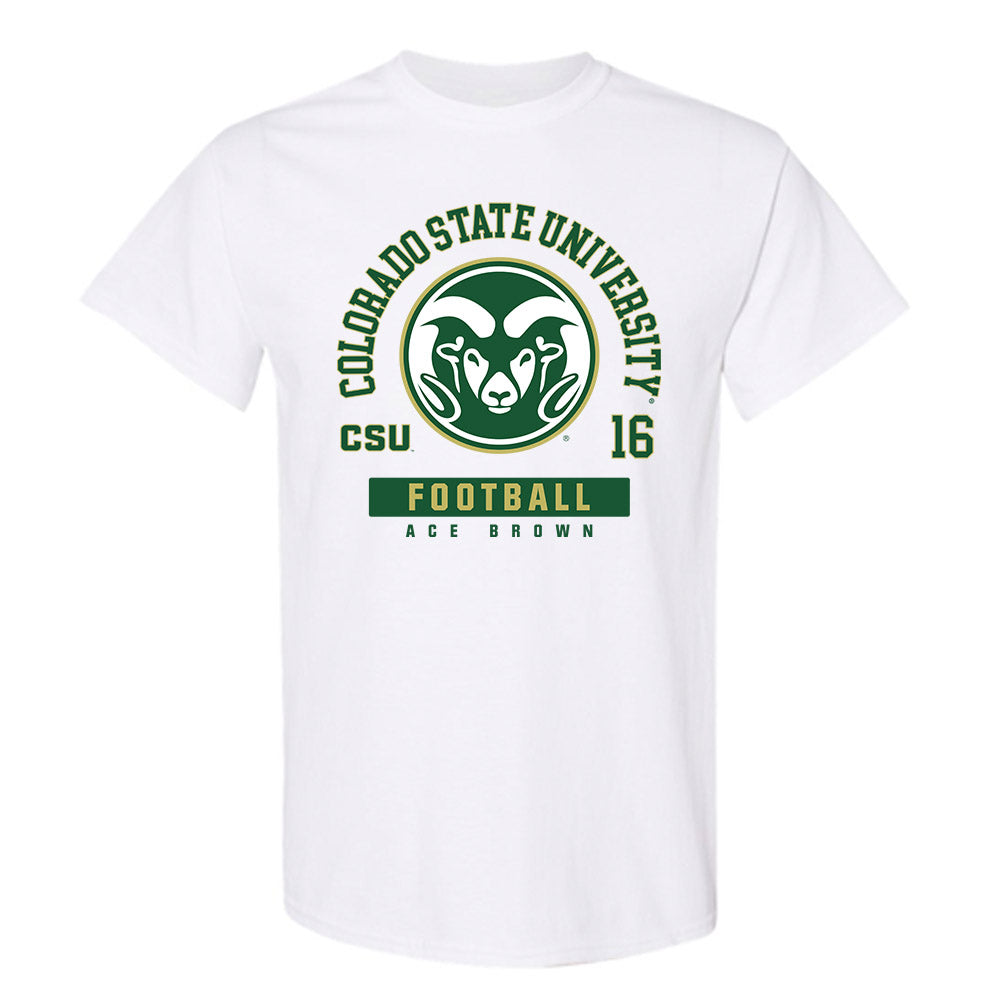 Colorado State - NCAA Football : Ace Brown - T-Shirt-0