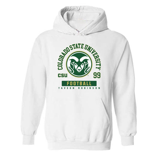 Colorado State - NCAA Football : TaVeon Robinson - Hooded Sweatshirt-0
