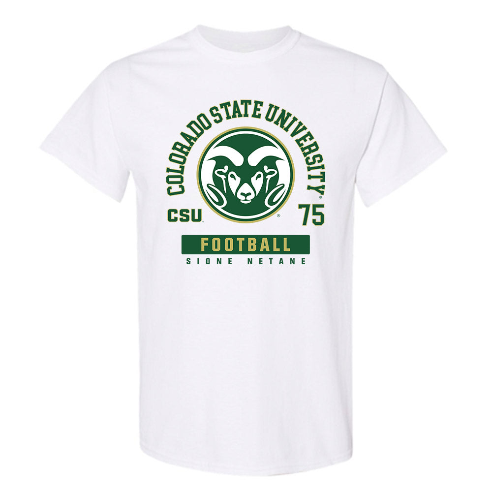 Colorado State - NCAA Football : Sione Netane - T-Shirt-0