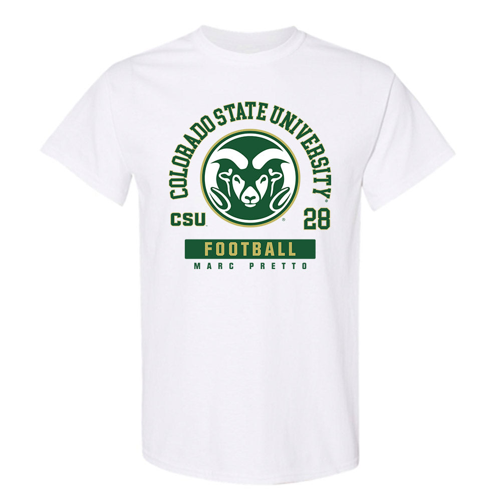 Colorado State - NCAA Football : Marc Pretto - T-Shirt-0