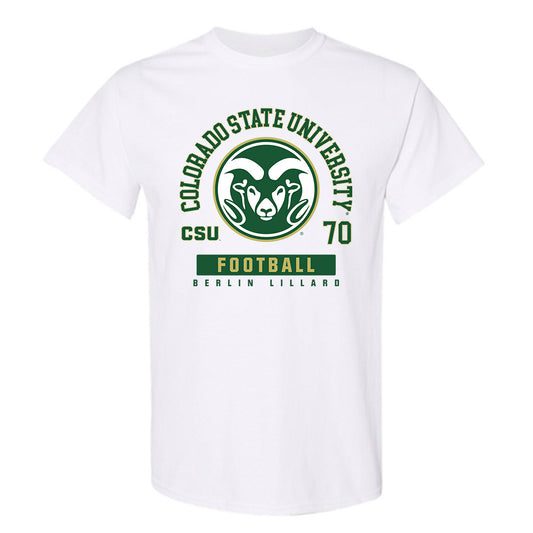 Colorado State - NCAA Football : Berlin Lillard - T-Shirt-0