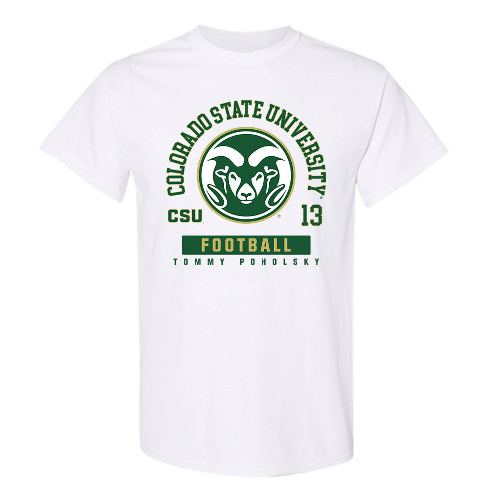 Colorado State - NCAA Football : Tommy Poholsky - T-Shirt-0