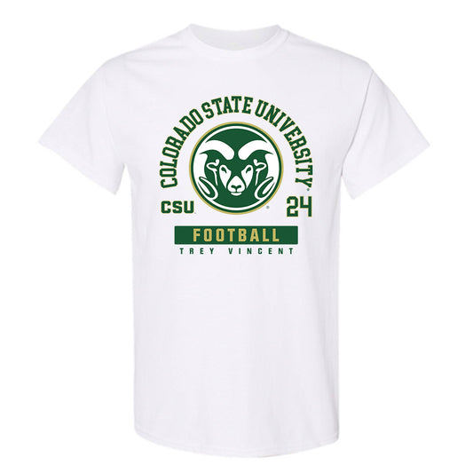 Colorado State - NCAA Football : Trey Vincent - T-Shirt-0