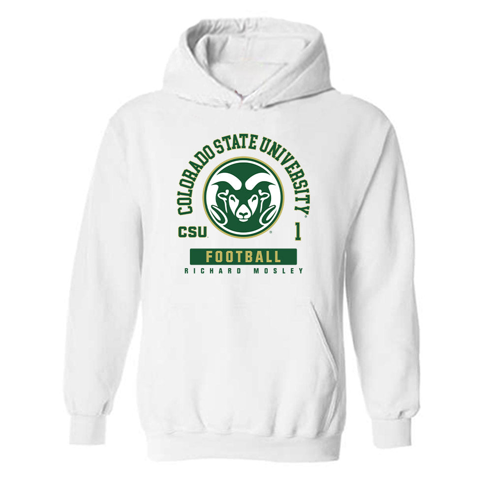 Colorado State - NCAA Football : Richard Mosley - Hooded Sweatshirt-0
